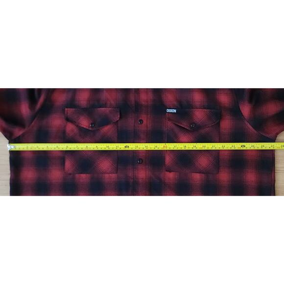 Dixxon Flannel Form & Function Red & Black Snap Buttons Men’s 2X Tall - Picture 10 of 10